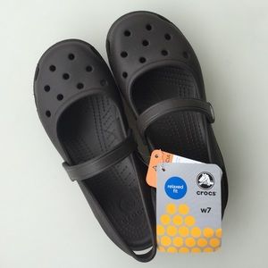 Brown Crocs
