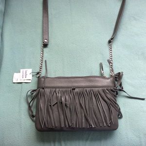 Neiman Marcus leather cross body handbag
