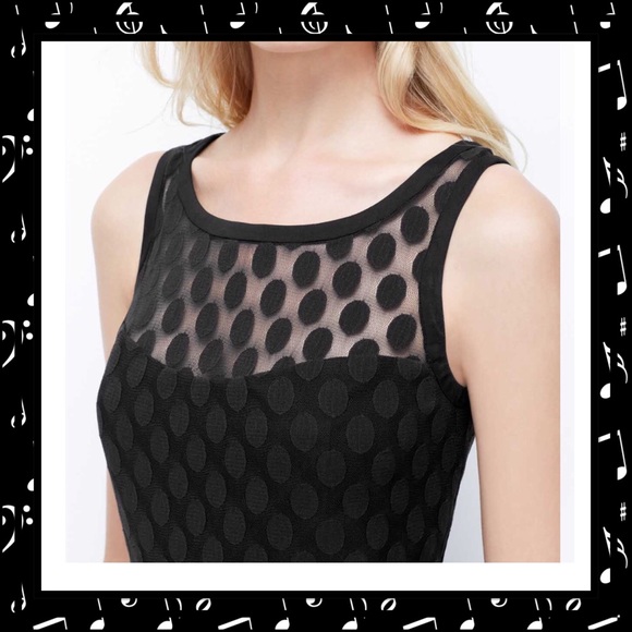 🌺HOST PICK🌺 Ann Taylor Pleated Dot Dress - Picture 4 of 4