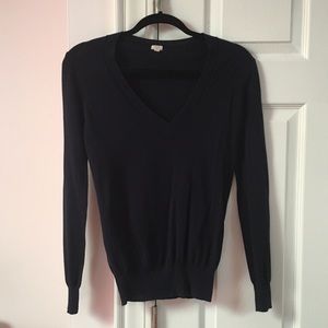 J. Crew navy sweater