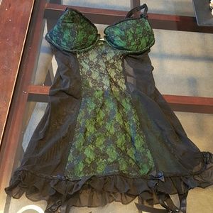 Fredericks of Hollywood Seduction Lingerie Small