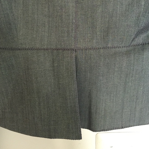 Max Studio Special Edition Gray Snap Button Blazer - image 3