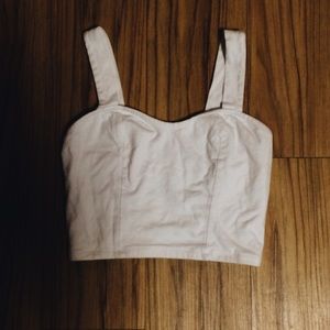 Bozzolo caged back crop top!