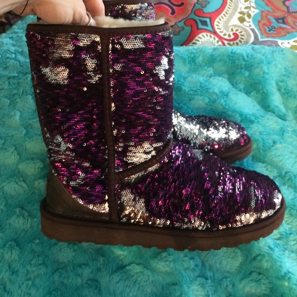 Sequin Uggs Two Diff Sizes - image 2