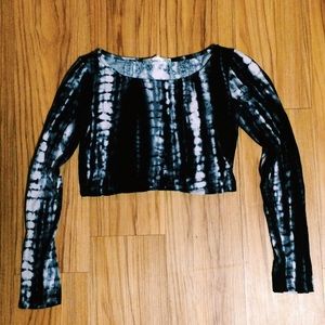 Tie dye crop top!