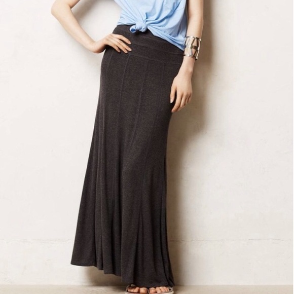 Anthropologie Dresses & Skirts - Anthropologie gray knit skirt