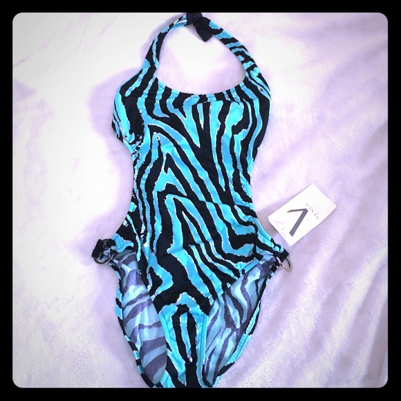 tiger stripe swimsuit