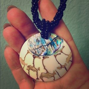 Shell necklaces