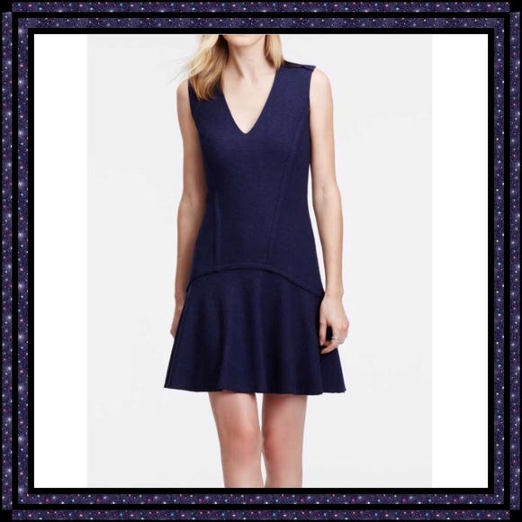 Ann Taylor Dresses & Skirts - 🌺HOST PICK🌺 Ann Taylor Boiled Wool Flounce Dress