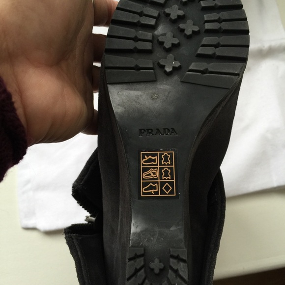 Authentic Prada Suede Ankle Boots! - Picture 3 of 4