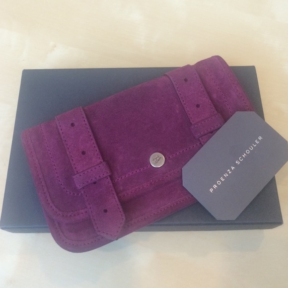 Proenza Schouler suede pouch