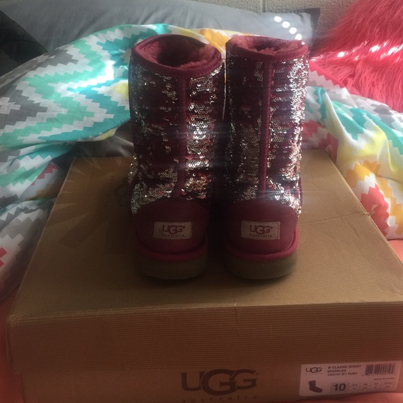 Sequin Ugg Boots
