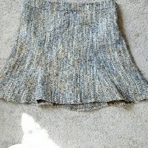 Lemon tweed skirt (petite)