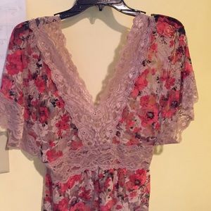 Charlotte Russe lace top