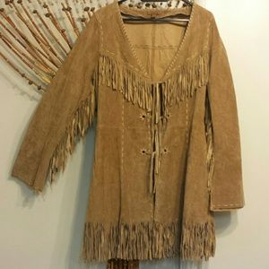 BoHo Fringe Leather Jacket(better photos)