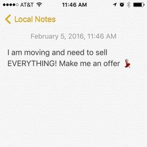 MUST SELL EVERYTHING!!