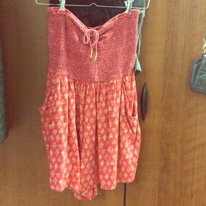 Billabong strapless romper