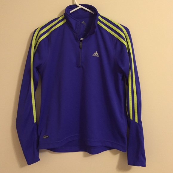 Adidas ¼ zip pull over