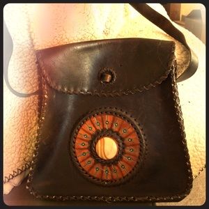 Genuine Leather Messenger Bag