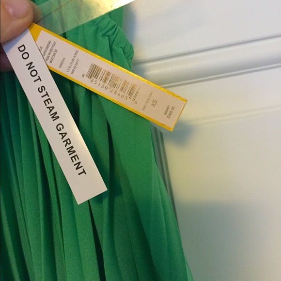 Alice + Olivia green halter dress XS - Picture 3 of 4