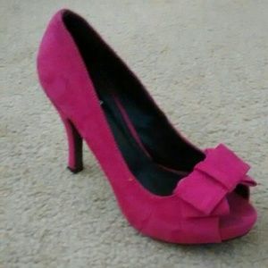 Pink heels