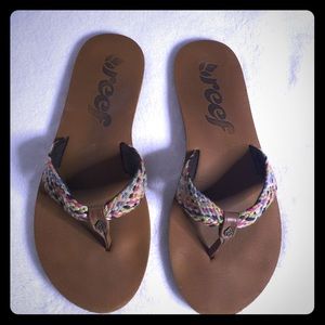 Reef Women's Multicolored Sandals Size 8