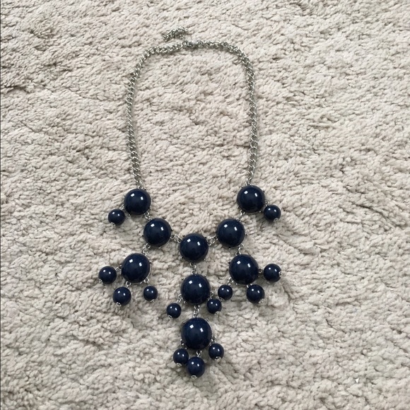 Boutique Jewelry - Clear out sale! Navy and silver statement necklace