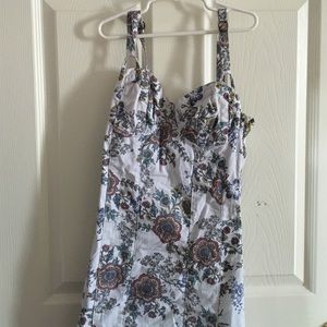 Denim floral Guess dress