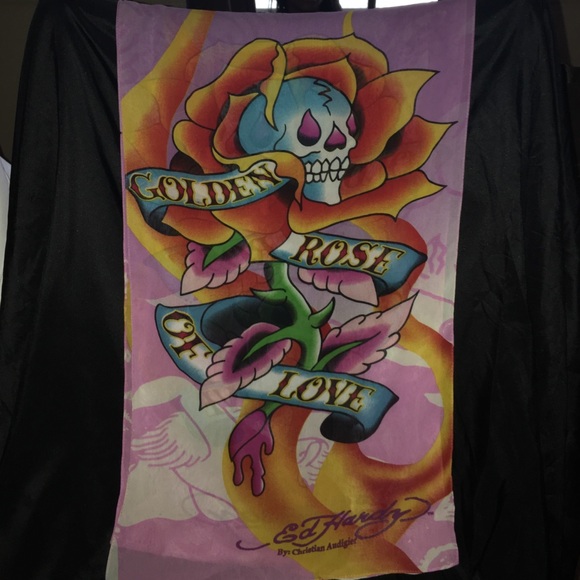 Vintage Ed Hardy Scarf