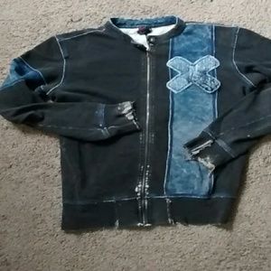 Diesel cotton zip front