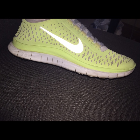 Nike Free 3.0 Grey/Lime Green