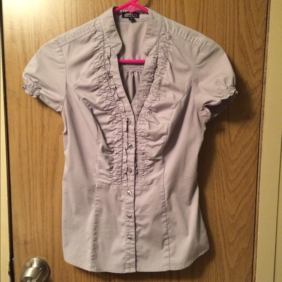 Express Essential Stretch Shirt - Size XS