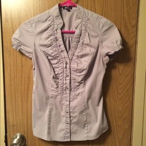 Express Essential Stretch Shirt - Size XS