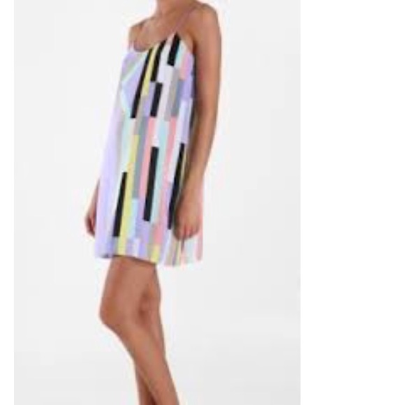 Tibi Arizona print slip dress