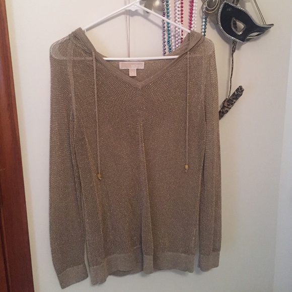 Michael Kors Shimmer Gold top