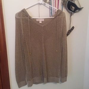 Michael Kors Shimmer Gold top