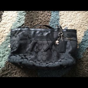 Black Coach handbag