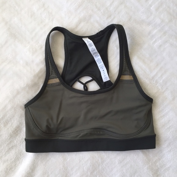 Lululemon Sweaty Or Not Bra 🍋 Gator Green