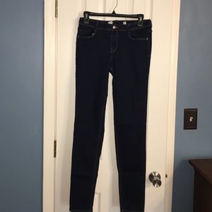 Zara Dark Denim Skinny Jeans