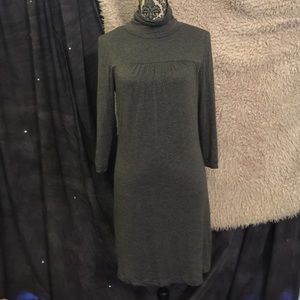 Banana Republic Mock Turtleneck Jersey Knit Dress