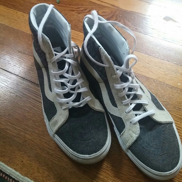 Vans sk8 Hi for Madewell. 10 women's; 8.5 men