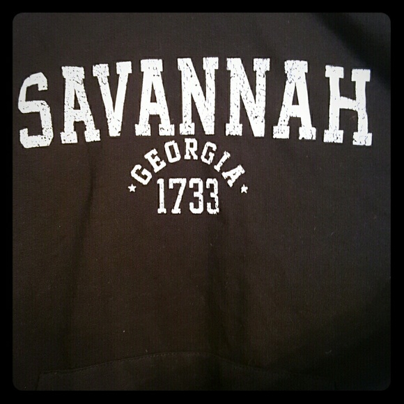 NWT Savannah Georgia Navy Hoodie