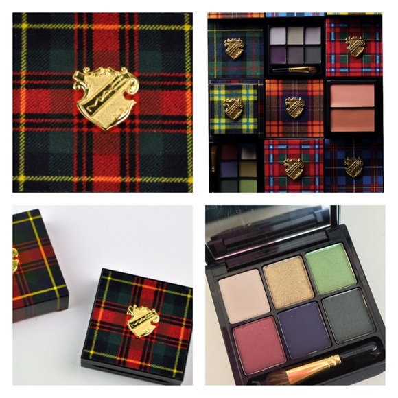 NEW! Rare MAC Tartan Eyeshadow Palette 6 Twists - Picture 1 of 4