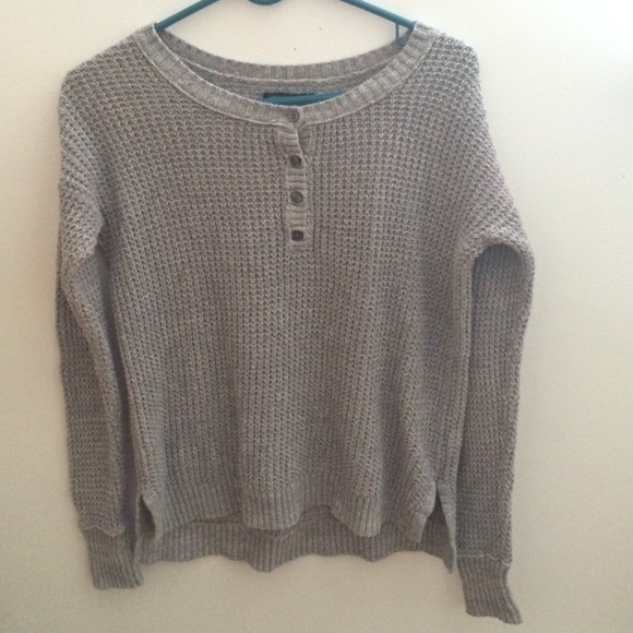 Knit Henley shirt