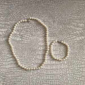 NWOT REAL Freshwater Pearl SET