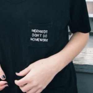 Brandy Melville Mermaids don't do Homework