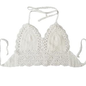 Beautiful crochet crop top