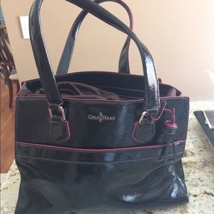 Cole Haan black leather Purse