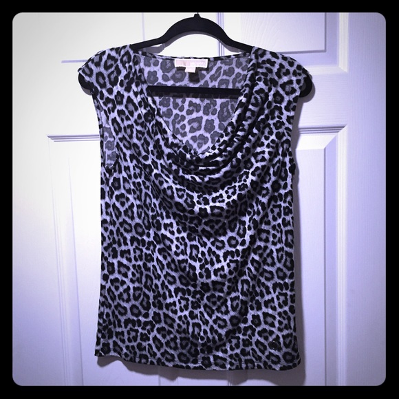 Michael Kors cheetah top - Picture 1 of 3