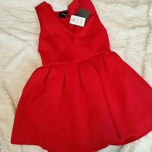 *HOLD* ASOS RED SCUBA DRESS
